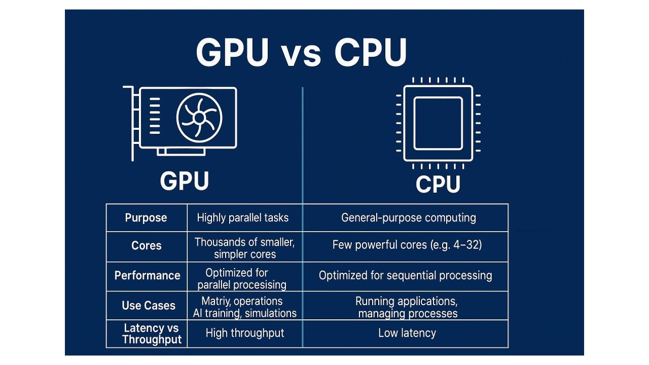 GPU vs. CPU GPU vs. CPU